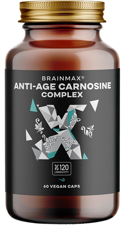 BRAINMAX Anti-Age Carnosine complex 60 kapslí