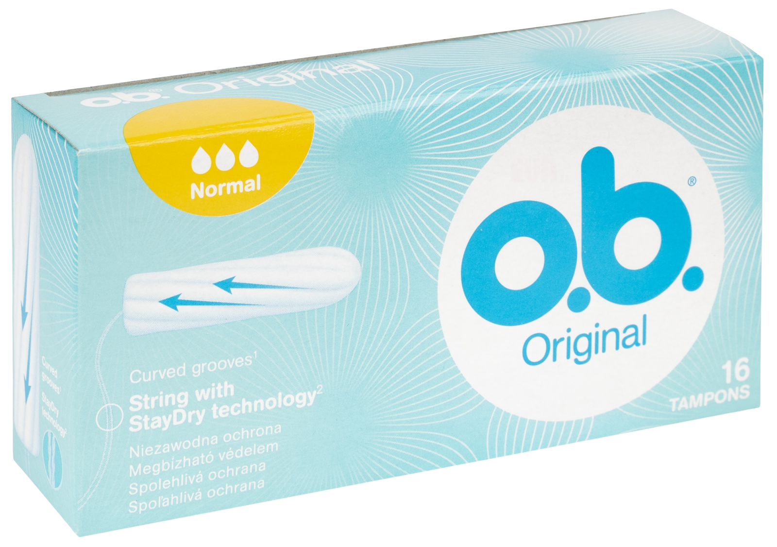 O.B. tampony Original Normal 16 ks
