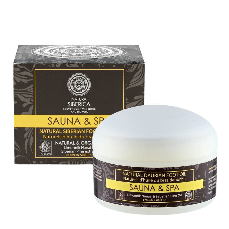 NATURA SIBERICA Přírodní sibiřský hustý olej na nohy 120 ml