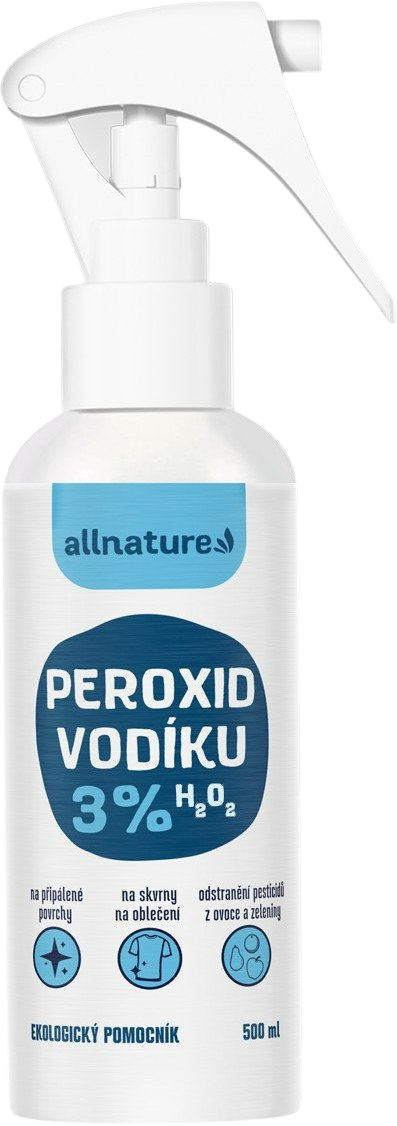 Allnature Peroxid vodíku 3%, 500 ml
