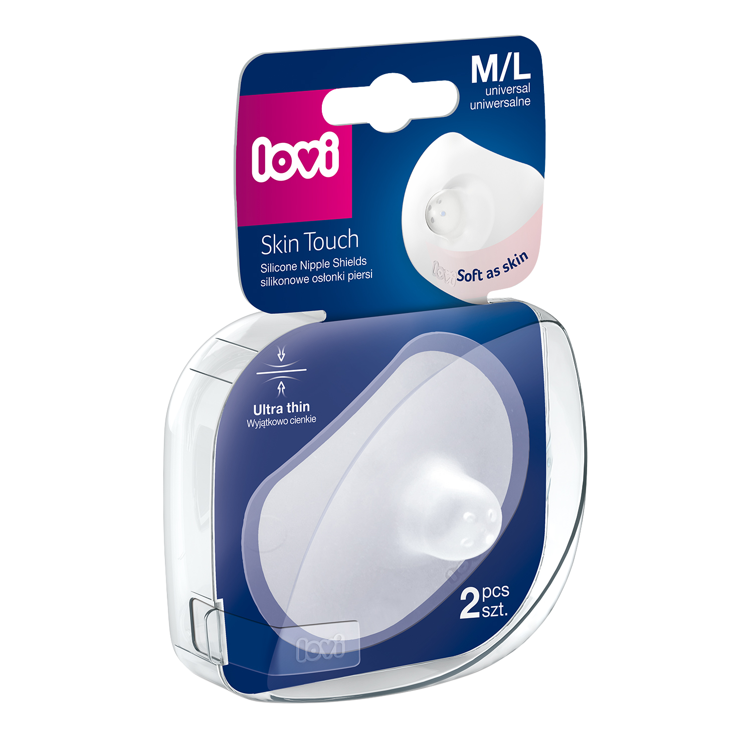 LOVI Chránič prsní bradavky M/L - velký 2 ks