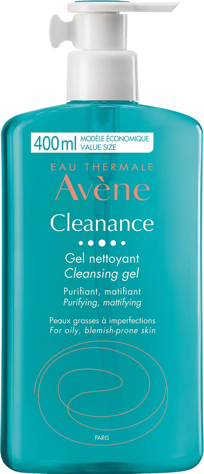 Avène Cleanance Čisticí gel pro citlivou pleť se sklonem k akné 400 ml