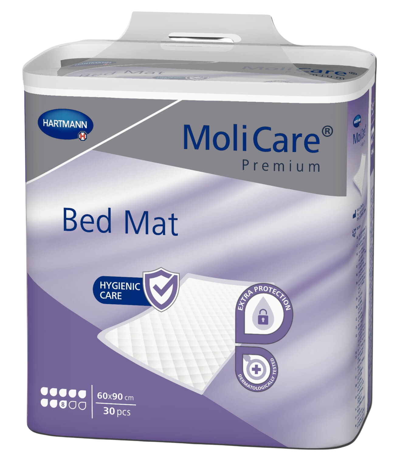 HARTMANN Molicare Bed Mat Inkontinenční podložky 8 kapek 60x90cm 30 ks