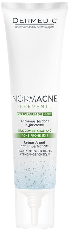 DERMEDIC Normacne - Noční krém proti nedokalosti problematické pleti 40 ml