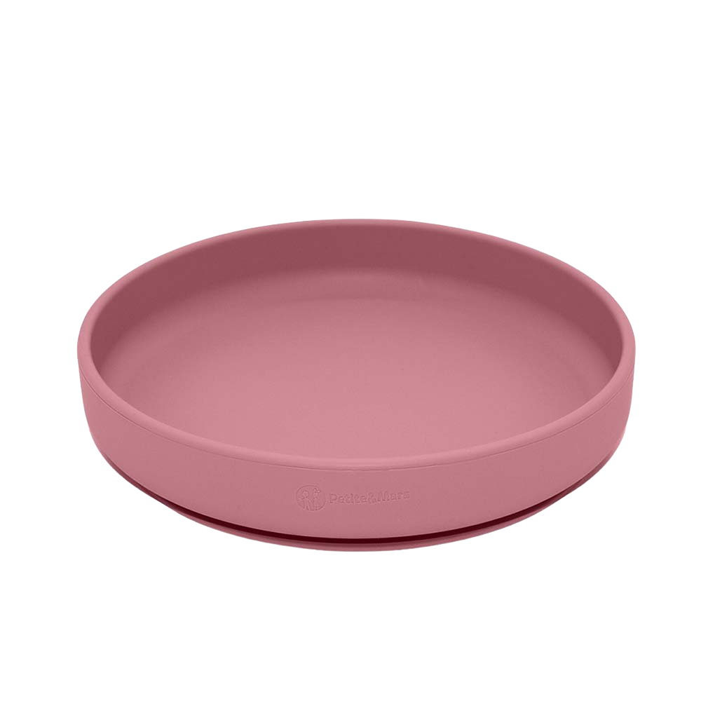 PETITE&MARS Talíř silikonový s přísavkou TAKE&MATCH Dusty Rose 6m+ 400 ml