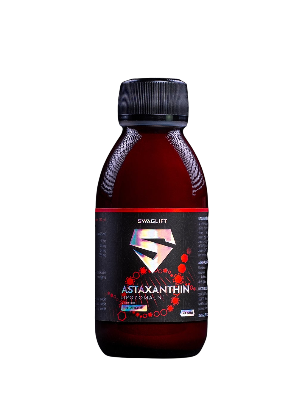 SWAGLIFT Lipozomální Astaxanthin 150 ml
