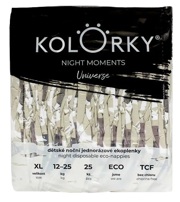 KOLORKY NIGHT MOMENTS Vesmír vel. XL (12-25 kg) 100 ks