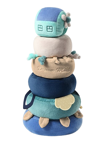 Fotografie Babyono Edukační hračka DREAM MILL modrá