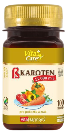 VITAHARMONY Beta karoten 25.000 mj 100 tobolek