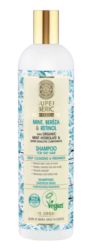 NATURA SIBERICA Šampon pro mastné vlasy 400 ml