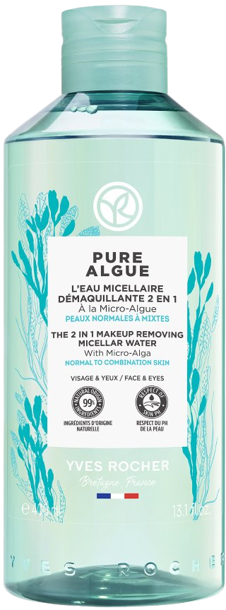 YVES ROCHER Odličovací micelární voda 2v1 400 ml