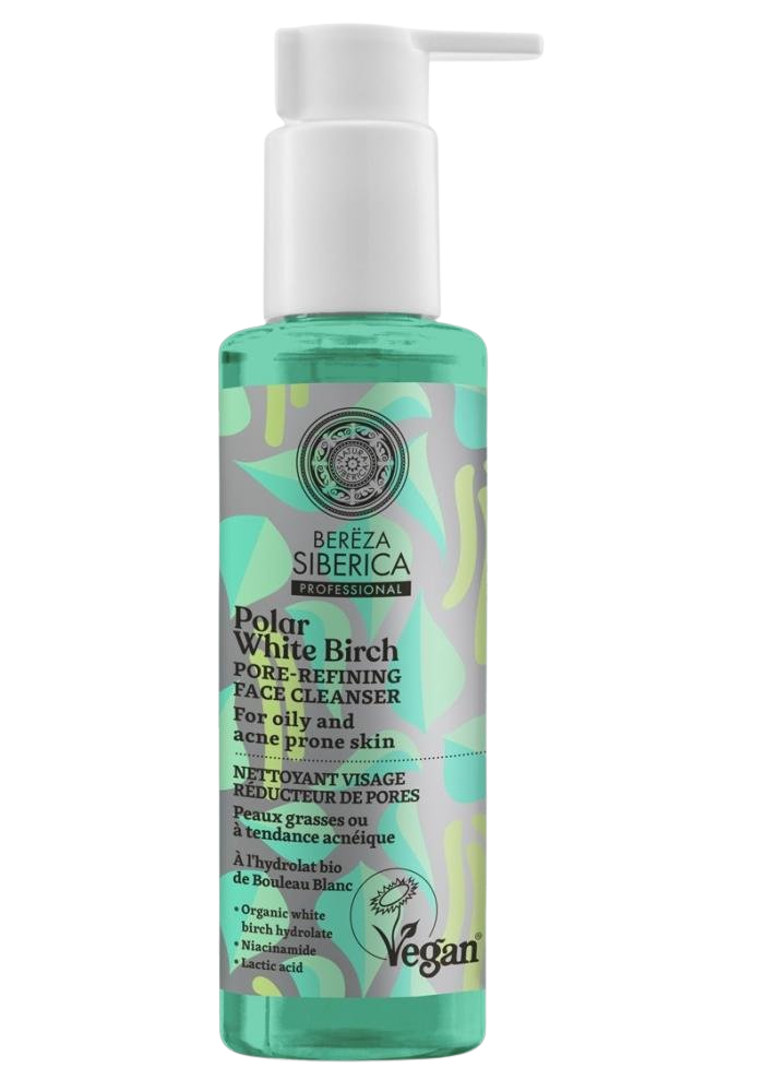 NATURA SIBERICA Čisticí gel pro zmenšení pórů 145 ml