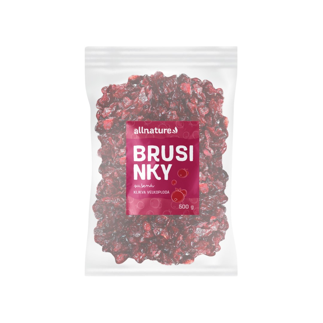 Allnature Brusinka sušená 500 g