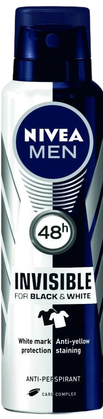 Nivea Deo MEN Sprej AP B&W Power 150 ml