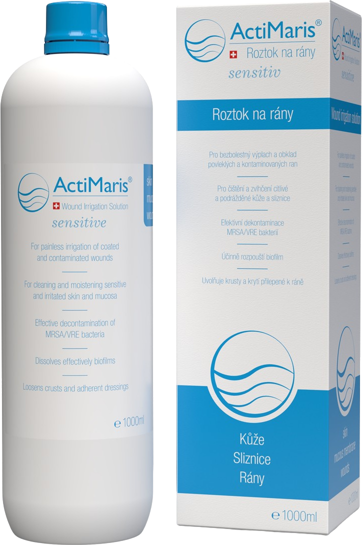 ACTIMARIS Sensitiv roztok na rány 1000 ml