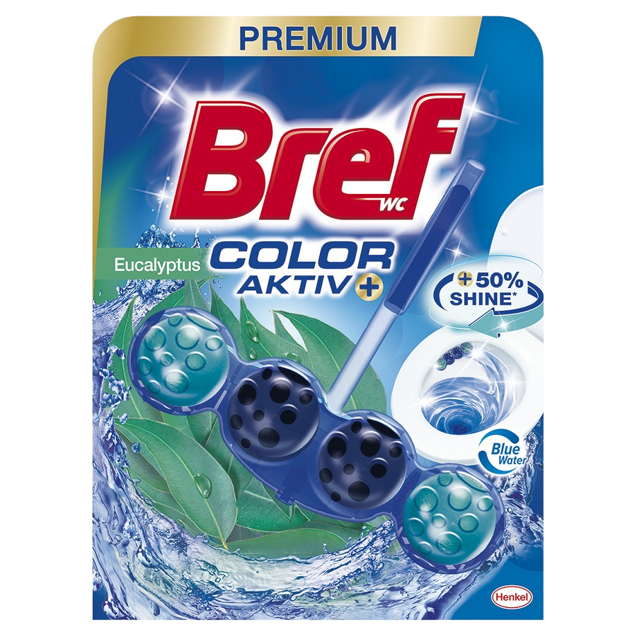 Fotografie Bref WC blok Color Akvit Eucalypthus 50 g