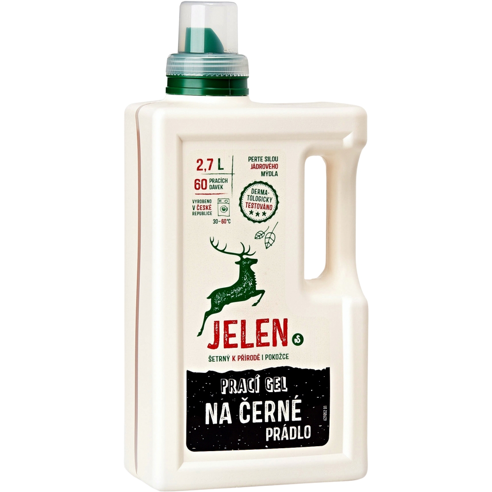 JELEN Black Prací gel na černé prádlo 2.7 l