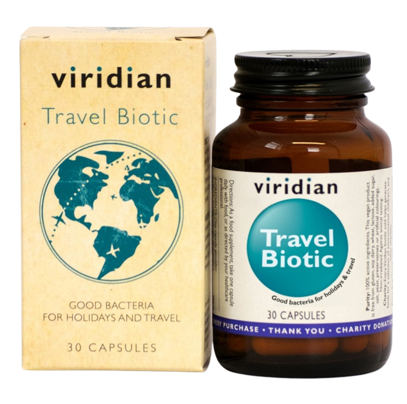 Viridian Travel Biotic 30 kapslí