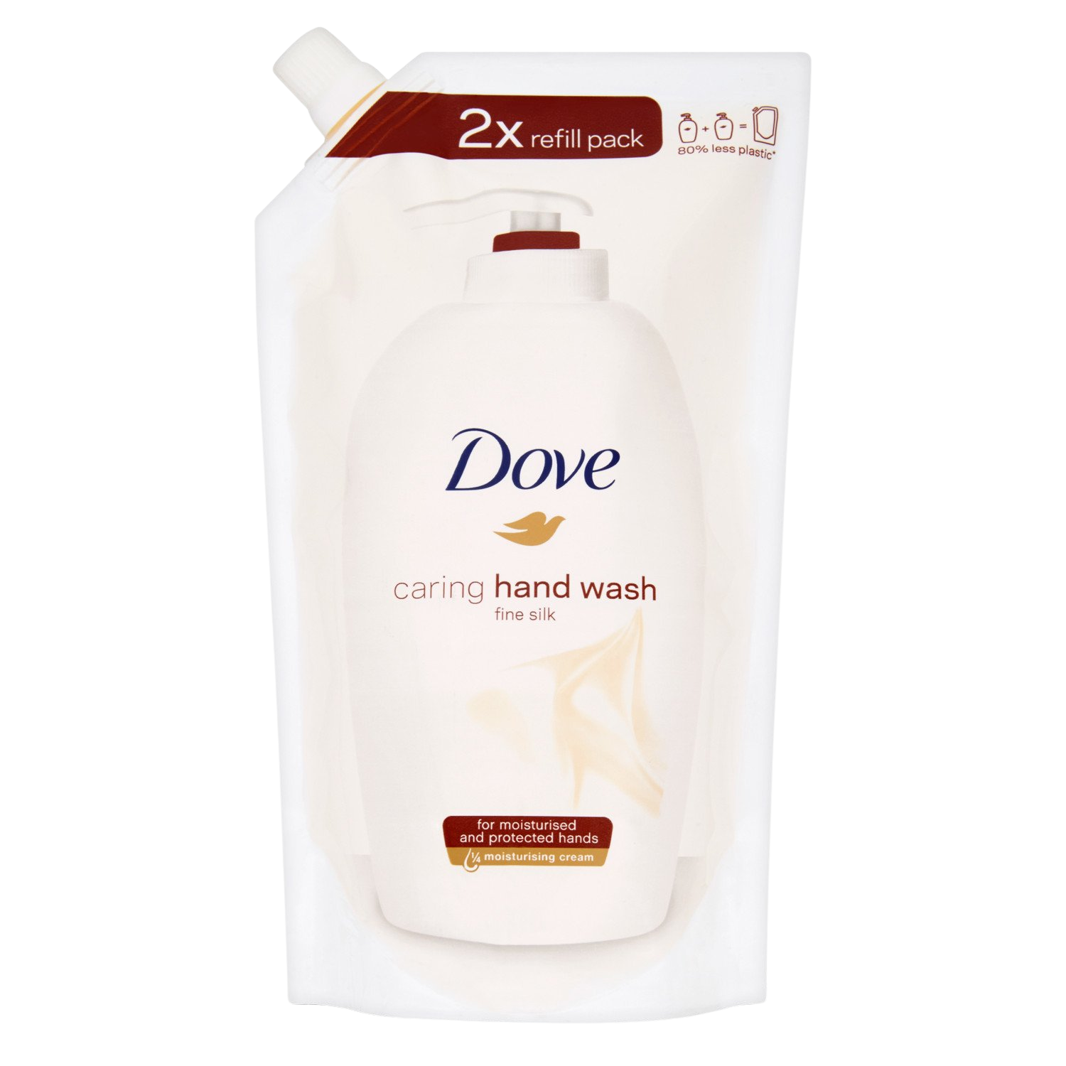 Dove Hedvábné tekuté mýdlo náhradní náplň 500 ml