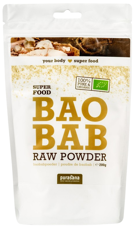 PURASANA Baobab Powder BIO 200 g