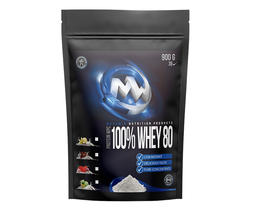 MAXXWIN 100% WHEY 80 pistácie 900 g
