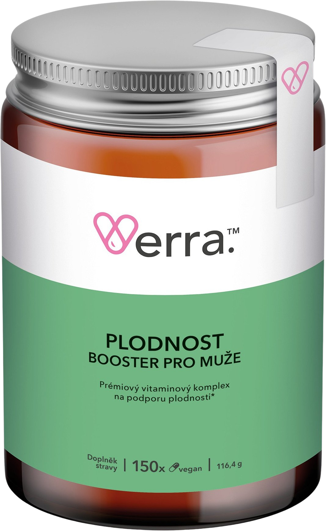 VERRA Plodnost Booster pro muže 150 kapslí