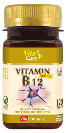 VITAHARMONY Vitamin B12 okamžitý účinek 120 tablet