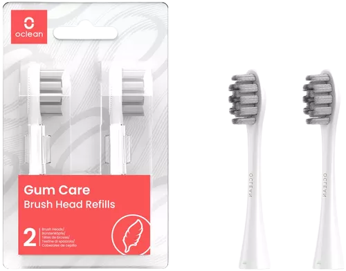 OCLEAN náhradní hlavice Gum Care Extra Soft, P1S12 W02, bílé 2 ks