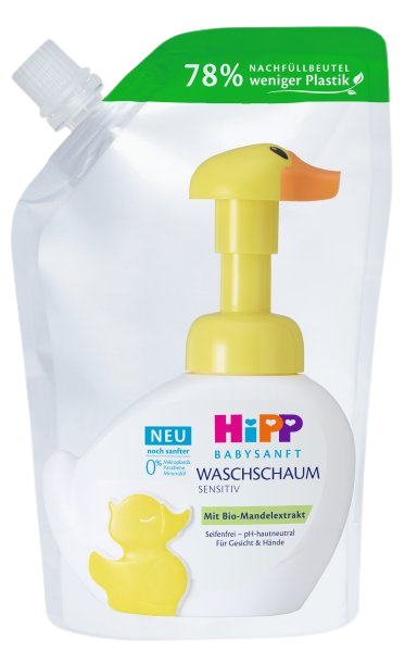 HIPP BABYSANFT Pěna na mytí náhr.náplň 250 ml