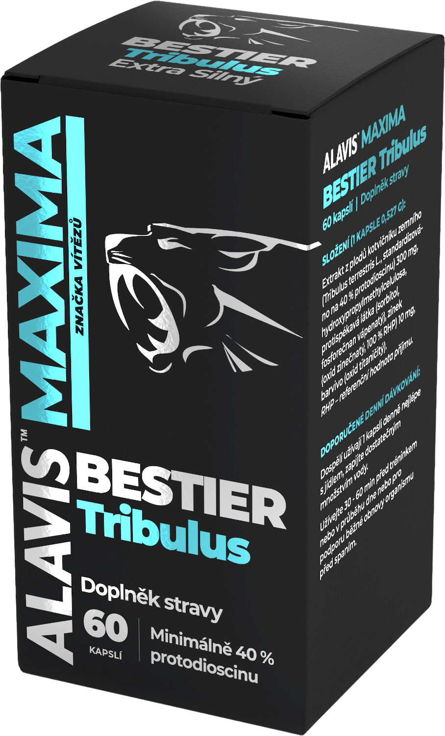 ALAVIS MAXIMA Bestier Tribulus 60 kapslí