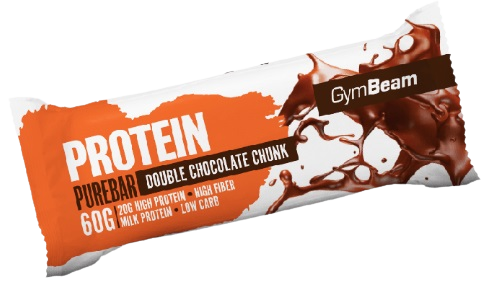 GYMBEAM Protein PureBar double chocolate chunk 60 g