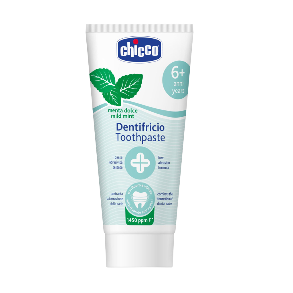 CHICCO Pasta zubní Jemná máta 6r+, 50 ml