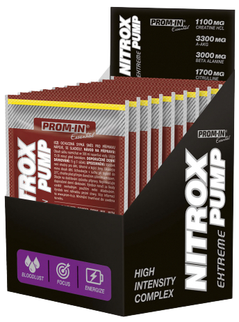 Prom-In Essential Nitrox Pump cola s citronem 10 x 15 g