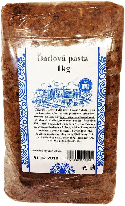 NAJTELO Datlová pasta 1 kg
