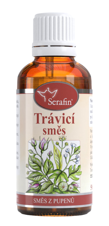SERAFIN Trávicí směs - tinktura ze směsi pupenů 50 ml