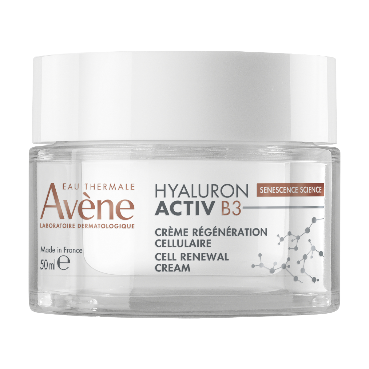 AVÈNE Hyaluron Activ B3 Krém pro obnovu buněk 50 ml