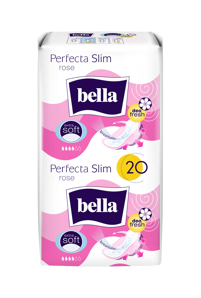 BELLA Perfecta rose ultratenké vložky 20 ks
