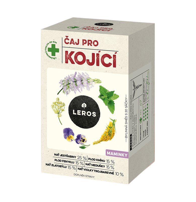 LEROS Čaj pro kojící 20 x 1.5 g