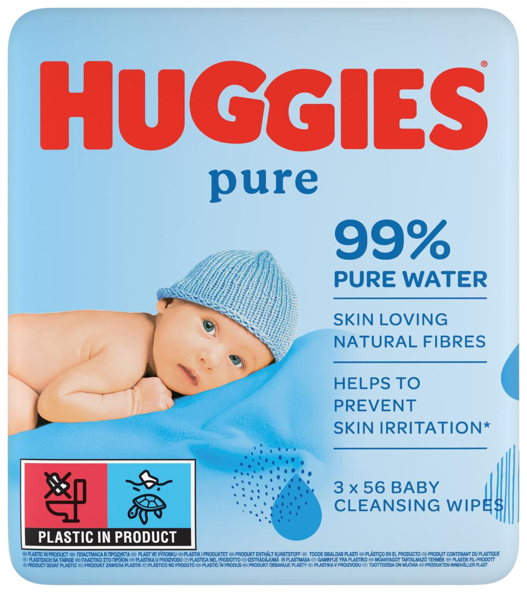 Huggies® Pure Triplo 3 x 56 ks