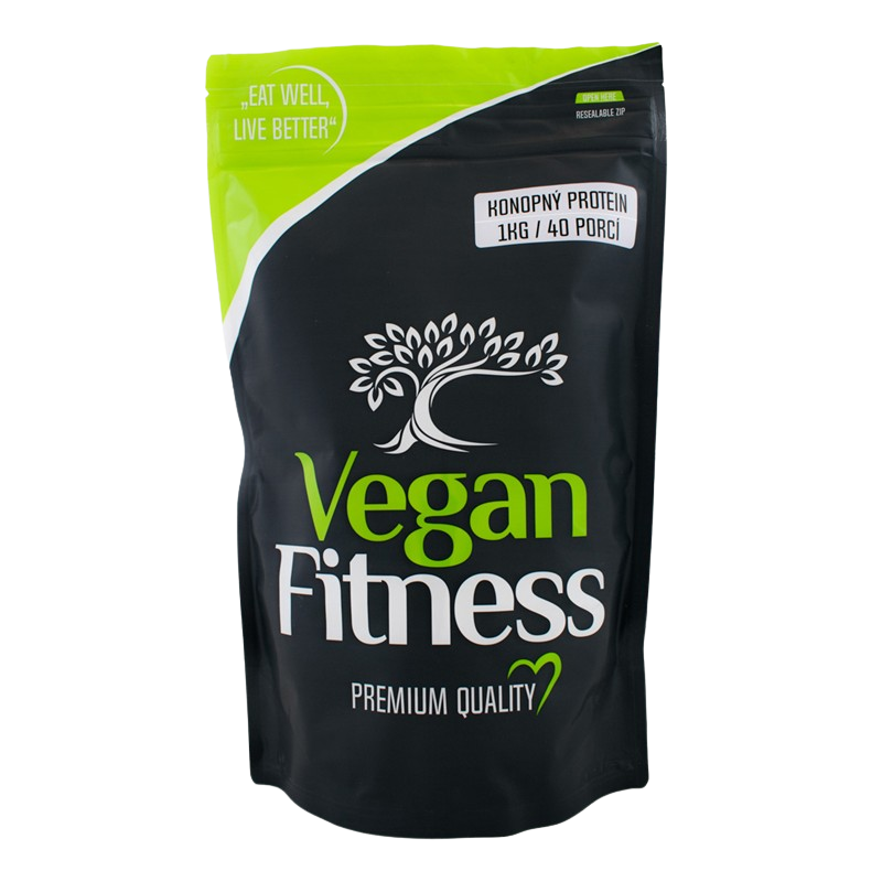 VEGAN FITNESS Konopný protein 1 kg