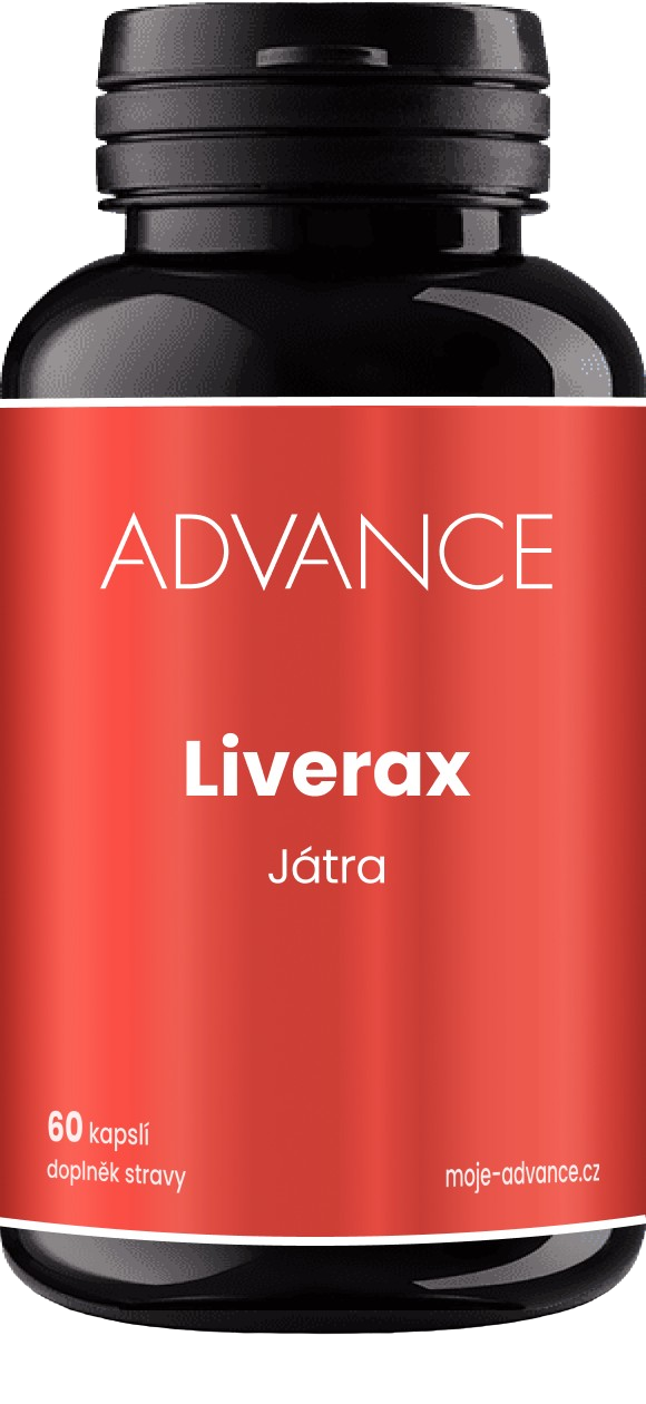 ADVANCE Liverax - pečeň 60 kapslí