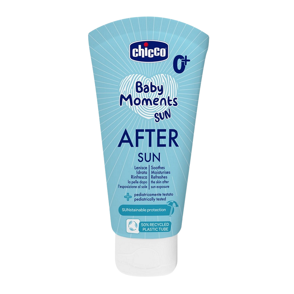 CHICCO Mléko po opalování uklidňující a ošetřující, 0m+ 150 ml