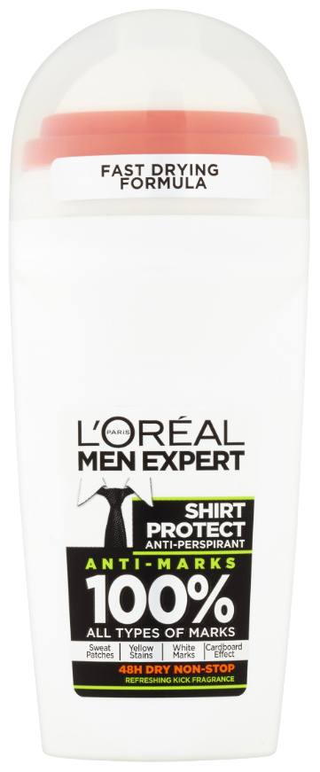 L'ORÉAL PARIS L´Oréal Paris Men Expert Shirt Protect pánský antiperspirant roll-on 50 ml