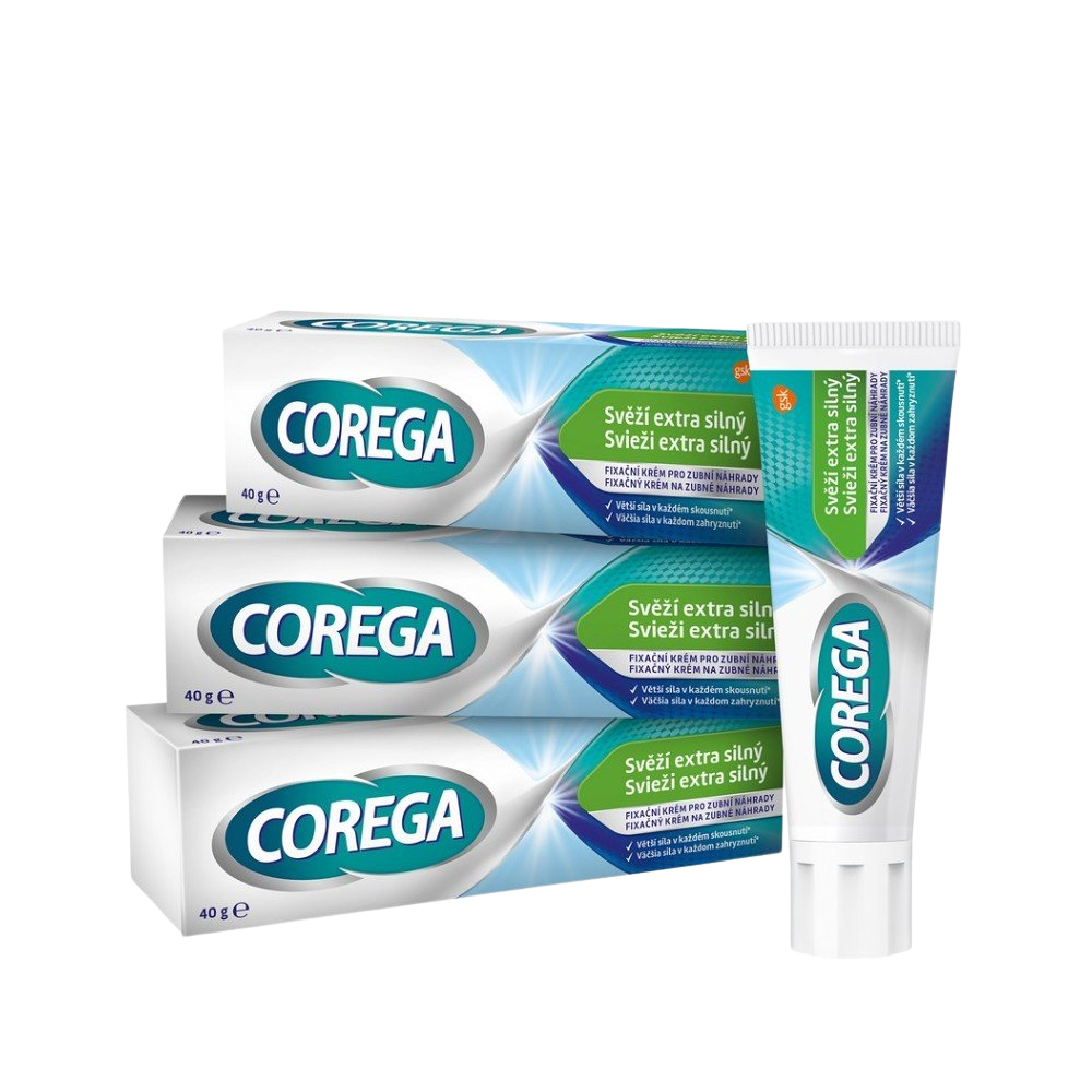COREGA Svěží extra silný 3 x 40 g