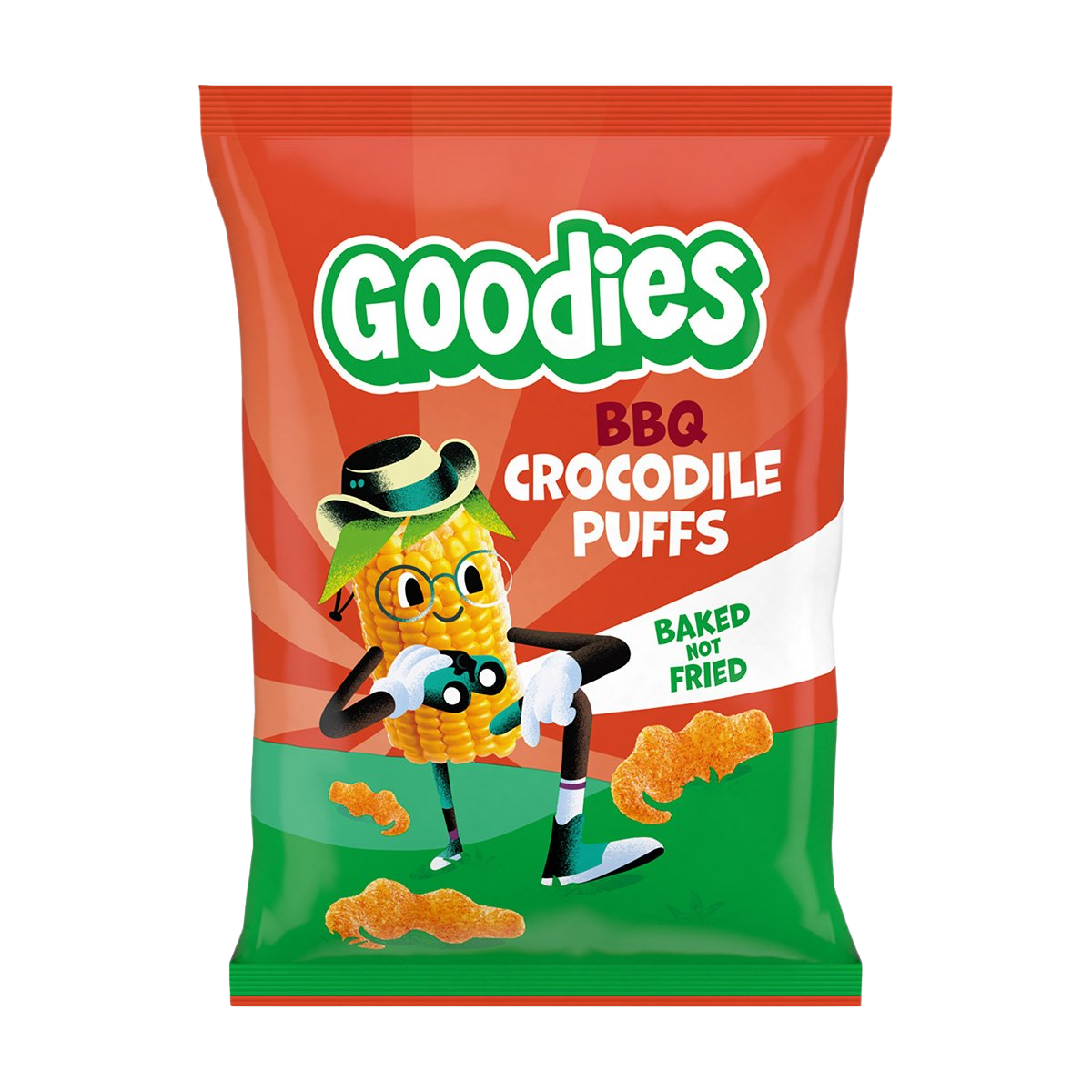 Goodies chrumky BBQ krokodíly 30 g