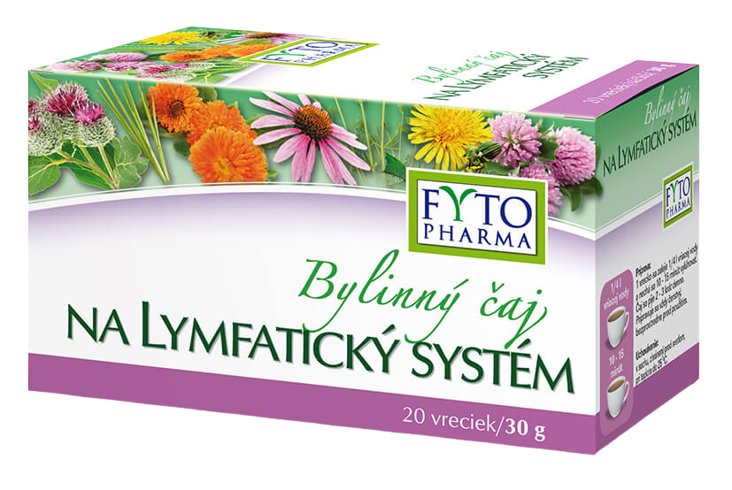FYTOPHARMA Bylinný čaj na lymfatický systém sáčky 20 x 1.5 g