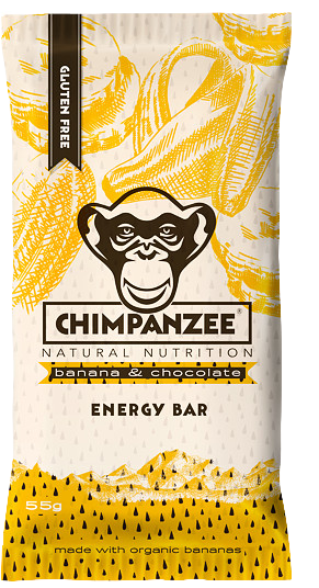 CHIMPANZEE Energy bar Banana Chocolate 55 g