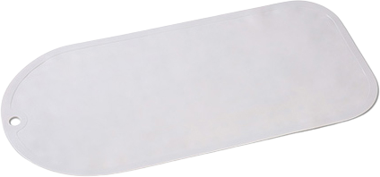 BABYONO Podložka protiskluzová do vany šedá 35 x 55 cm