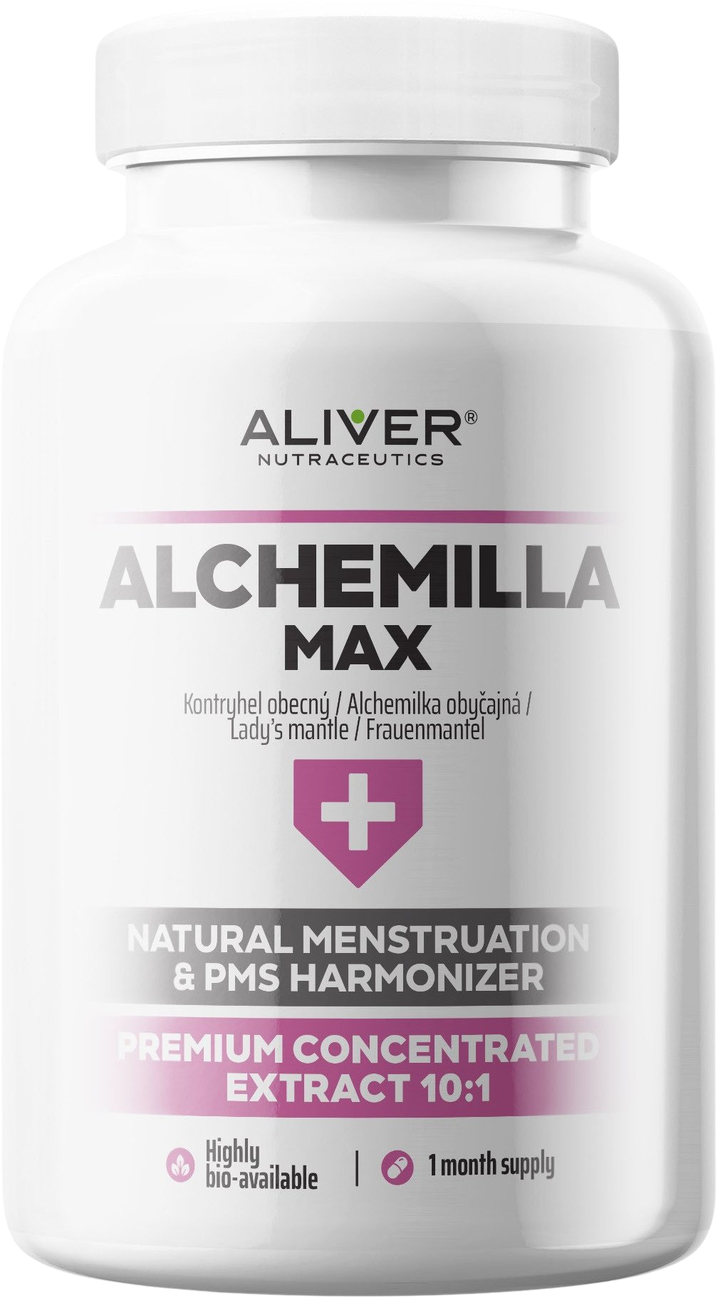 ALIVER Kontryhel obecný extrakt 10:1 500mg 60 kapslí