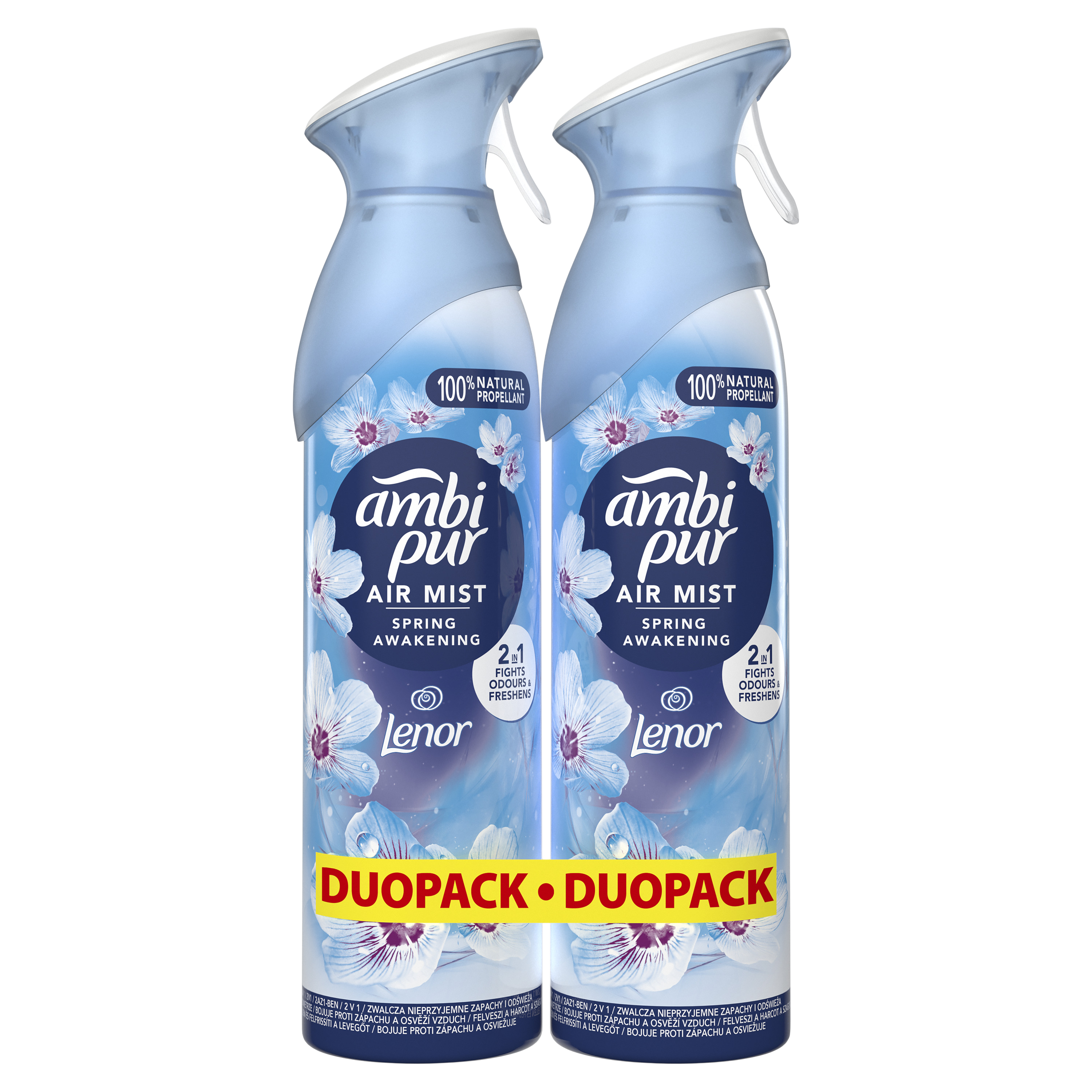 AMBIPUR Spring Awakening Osvěžovač vzduchu ve spreji 2 x 185 ml